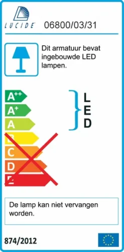 Lucide Joe Led Tafellamp - Wit 29 Lucide Joe Led Tafellamp - Wit -Oase Velda Winkel 06800 03 31 dv