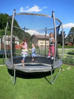 Avyna Pro-Line Trampoline Met Net En Ladder - Ø365 Cm - Grijs -Oase Velda Winkel 1900 1425 avgr 10 combi bd 1