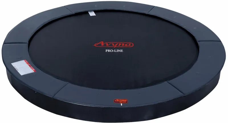 Avyna Pro-Line Flatground Trampoline - Ø430 Cm - Grijs 3 Avyna Pro-Line Flatground Trampoline - Ø430 Cm - Grijs