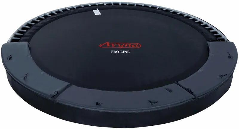 Avyna Pro-Line Flatground Trampoline - Ø430 Cm - Grijs 4 Avyna Pro-Line Flatground Trampoline - Ø430 Cm - Grijs - Afbeelding 2