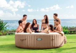 Intex Pure Spa Bubble Therapy Opblaasbare Spa - 8 Persoons -Oase Velda Winkel 28412 inuse 2021 300
