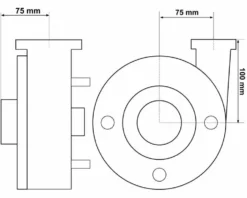 LX LP250 Spa Massagepomp 2,5 PK - 1 Speed -Oase Velda Winkel 3766.22n 1