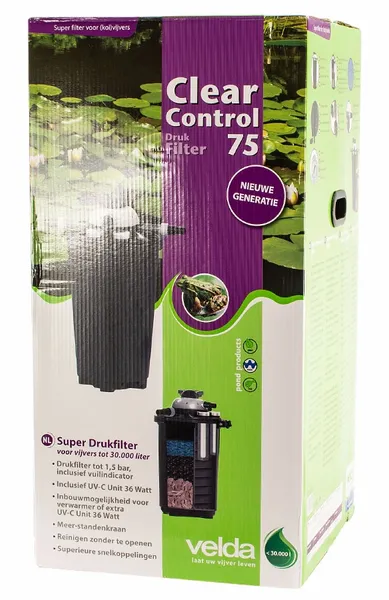 Velda Clear Control 75 Drukfilter (met 36 Watt UVC) 8 Velda Clear Control 75 Drukfilter (met 36 Watt UVC) - Afbeelding 6