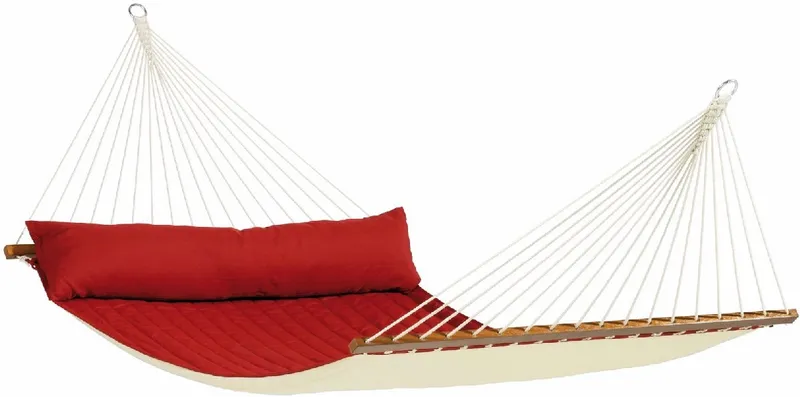 La Siesta Alabama Kingsize 2 Persoons Hangmat - Red Pepper 3 La Siesta Alabama Kingsize 2 Persoons Hangmat - Red Pepper