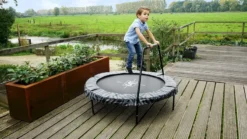 EXIT TOYS Exit Tiggy Junior Trampoline Met Beugel - Ø 140 Cm - Zwart -Oase Velda Winkel 675 1200 exit 10 00 75 00 int 8