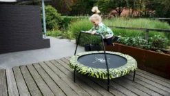 EXIT TOYS Exit Tiggy Junior Trampoline Met Beugel - Ø 140 Cm - Groen -Oase Velda Winkel 675 1200 exit 10 00 75 40 int 5