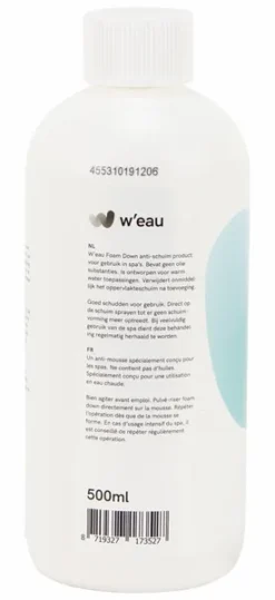 W'eau Foam Down Ontschuimingsmiddel - 500 Ml -Oase Velda Winkel 789 2 1