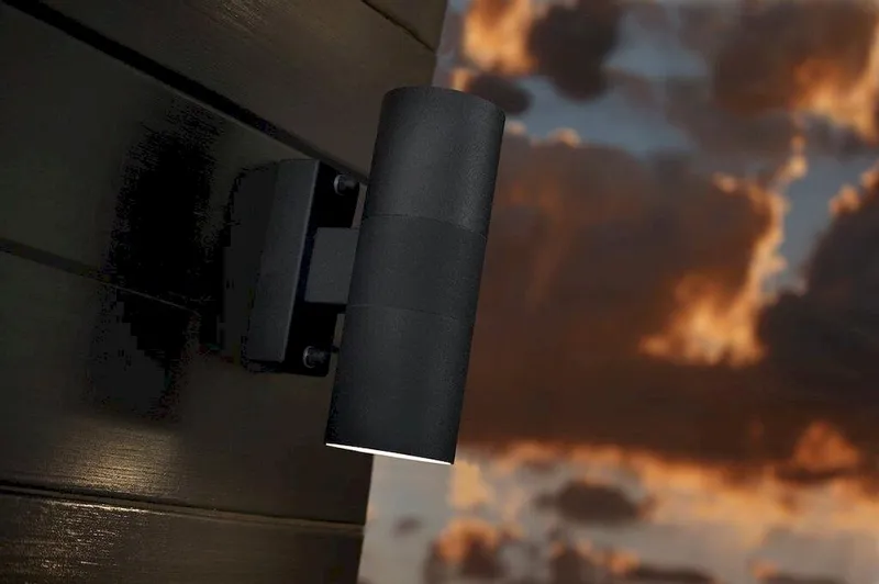 Nordlux Tin Duo GU10 Wandlamp Zwart 4 Nordlux Tin Duo GU10 Wandlamp Zwart - Afbeelding 2