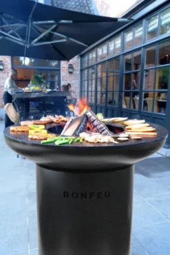 Bonfeu BonBiza Vuurschaal Bbq - Zwart -Oase Velda Winkel 8001 13 ambiance