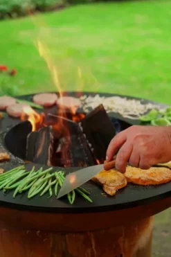 Bonfeu BonBiza Vuurschaal Bbq - Corten -Oase Velda Winkel 8001r 14 ambiance