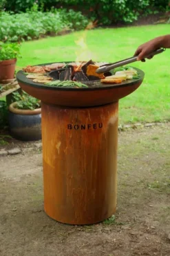 Bonfeu BonBiza Vuurschaal Bbq - Corten -Oase Velda Winkel 8001r 15 ambiance