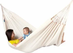 La Siesta Brisa 2 Persoons Hangmat - Vanilla -Oase Velda Winkel 800 1108 brh16 1 brisa vanilla weather resistant double classic hammock image 02 2