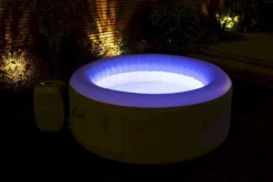 Bestway Lay-Z Spa Tahiti AirJet Opblaasbare Spa - 4 Persoons -Oase Velda Winkel 800 1200 60007 night scene 0013 pr web