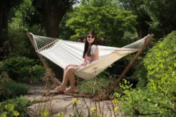 Bo-Garden Samba 1 Persoons Hangmat - Haze -Oase Velda Winkel 800 1200 7100214 03