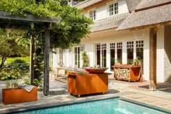 OFYR Island Corten 100 Pro Teak Wood -Oase Velda Winkel 800 1200 island pro 01