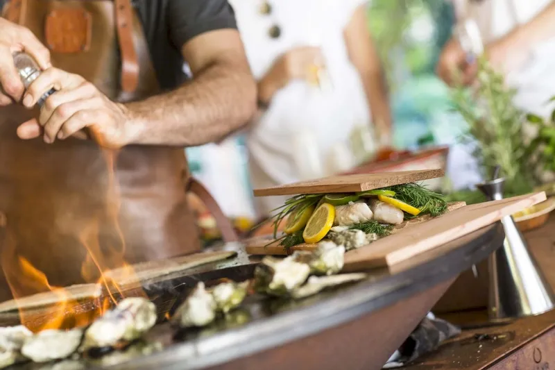 OFYR Island Corten 85 Teak Wood 6 OFYR Island Corten 85 Teak Wood - Afbeelding 4