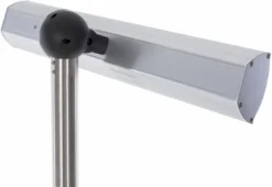 Sunred Heater Royal Diamond Standing 2000 Terrasverwarmer - Grijs -Oase Velda Winkel 823 1200 rd silver 2000s product 03