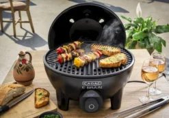 CADAC E-Braai Elektrische Barbecue - Zwart -Oase Velda Winkel 842 1200 e braai food 2