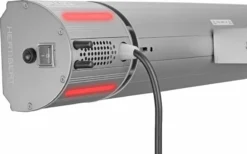 Eurom Heat And Beat Terrasverwarmer - Grijs -Oase Velda Winkel 8713415334586 eurom heat and beat grey 5