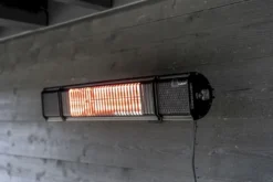 Eurom Heat And Beat Terrasverwarmer - Zwart -Oase Velda Winkel 900 1350 8713415334579 heat and beat black sfeer 3