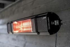 Eurom Heat And Beat Terrasverwarmer - Zwart -Oase Velda Winkel 900 1350 8713415334579 heat and beat black sfeer 4