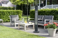 Eurom Q-Tower 2000 RCD Terrasverwarmer -Oase Velda Winkel 900 1350 8713415335514 q tower 200 rcd sfeer 4