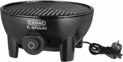CADAC E-Braai Elektrische Barbecue - Zwart -Oase Velda Winkel 900 1644 5840 20 04 e braai 40 3