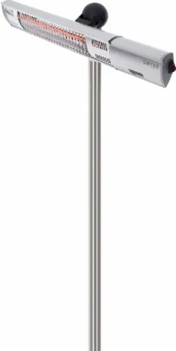 Sunred Heater Royal Diamond Standing 2000 Terrasverwarmer - Grijs -Oase Velda Winkel 900 452 rd silver 2000s product 04