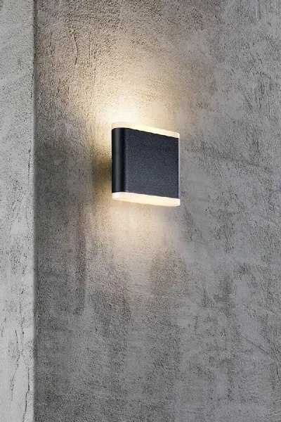 Nordlux Akron 11 Led Wandlamp Zwart 4 Nordlux Akron 11 Led Wandlamp Zwart - Afbeelding 2