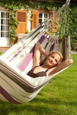 La Siesta Caribena 1 Persoons Hangmat - Purple -Oase Velda Winkel 900 600 cih14 7 caribe a purple cotton single classic hammock image 05