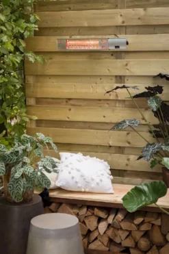 Sunred Heater Royal Diamond Wall 2000 Terrasverwarmer - Grijs -Oase Velda Winkel 900 600 rd silver 2000w lifestyle 01