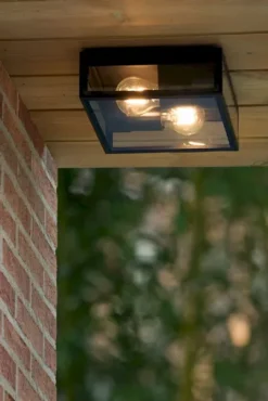 Lucide Dukan E27 Plafondlamp - Zwart -Oase Velda Winkel 900 601 15802 02 30 sf4