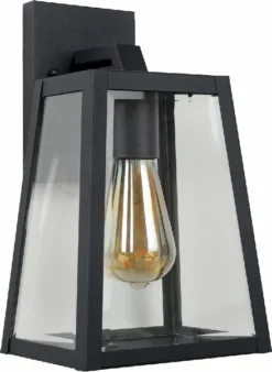 Lucide Matslot E27 Wandlamp - Zwart -Oase Velda Winkel 900 601 29829 01 30 off