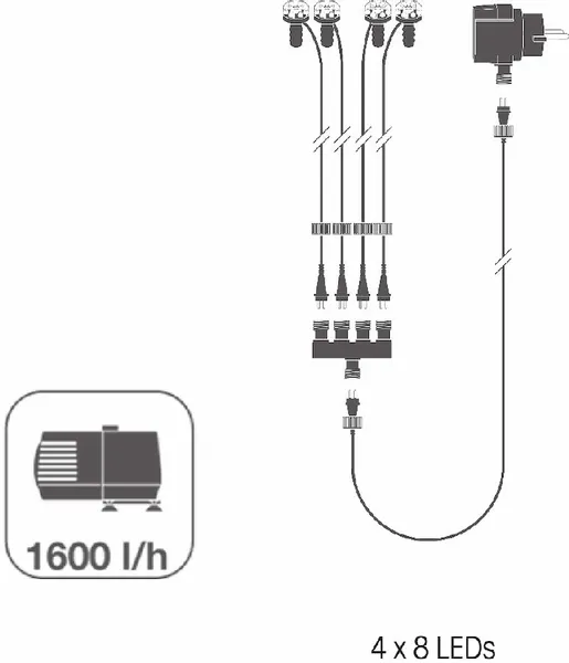 Ubbink AcquaArte Sedona Waterornament 4 Ubbink AcquaArte Sedona Waterornament - Afbeelding 2