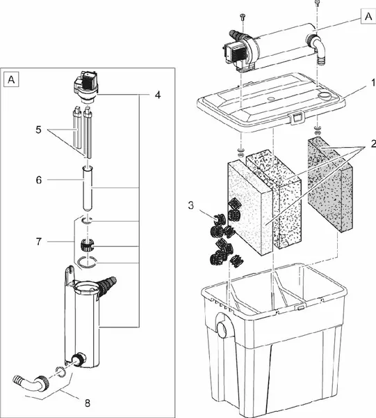 Pontec MultiClear 5000 Doorstroomfilterset - Afbeelding 7
