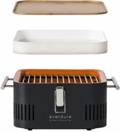 Everdure Cube Houtskool Barbecue - Zwart -Oase Velda Winkel 900 821 9312646028869 2