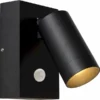 Lucide Taylor GU10 Sensor Wandspot - 1 Spot - Zwart -Oase Velda Winkel 900 900 09831 01 30 det1