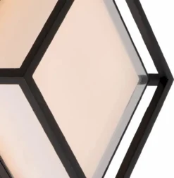 Lucide Singa Wandlamp Led - Zwart -Oase Velda Winkel 900 900 15801 10 30 det1