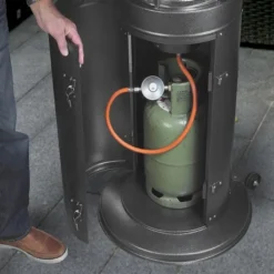 Eurom Area Lounge Heater Terrasverwarmer -Oase Velda Winkel 900 900 323115 area lounge heater gasbottle