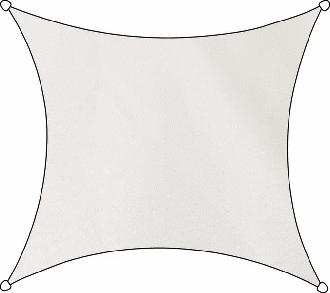 Livin’outdoor Schaduwdoek Como Vierkant 3,6 M - Wit 3 Livin’outdoor Schaduwdoek Como Vierkant 3,6 M - Wit