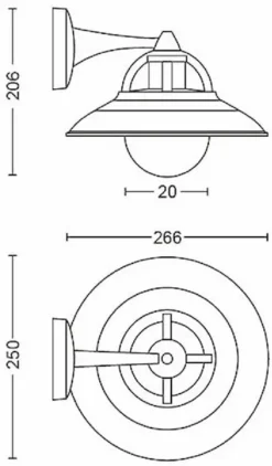 Philips MyGarden Cormorant E27 Wandlamp - Zwart -Oase Velda Winkel 900 900 c215c9b88cfa4ae4ae0fa9d000dcf2bc