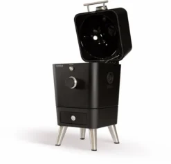 Everdure 4K Houtskool Barbecue Met Beschermhoes - Mat Zwart -Oase Velda Winkel 9312646033740 5 copy