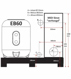 Oase Velda Winkel -Oase Velda Winkel afmetingen compleet aquaforte eb 60 beadfilter systeem