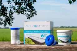 AquaFinesse Pakket Voor Swim Spa 9 AquaFinesse Pakket Voor Swim Spa -Oase Velda Winkel aquafinesse swimspa water care box e 1