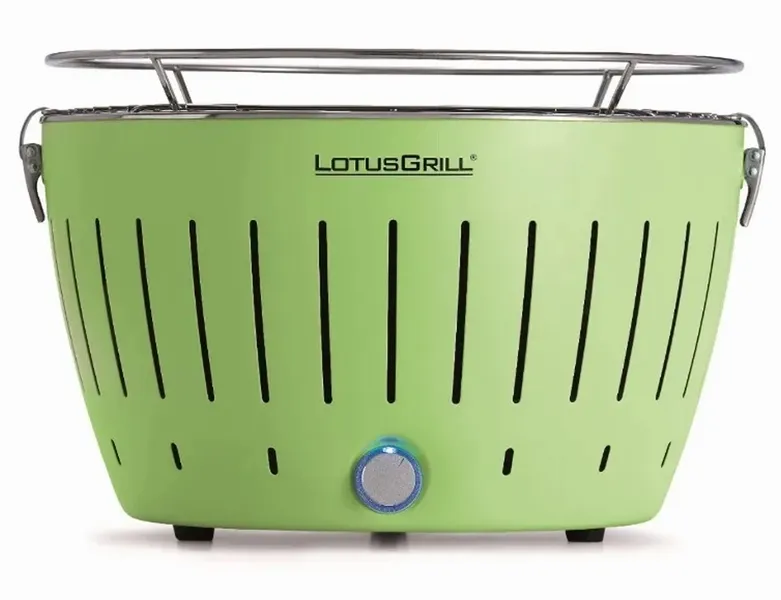 LotusGrill Classic Houtskoolbarbecue - Groen 3 LotusGrill Classic Houtskoolbarbecue - Groen