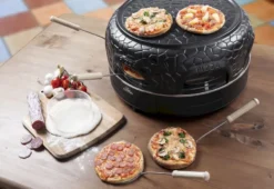 Bestron Pizza Gourmetset - 6 Personen 20 Bestron Pizza Gourmetset - 6 Personen -Oase Velda Winkel bestron pizzaoven 6 personen 8