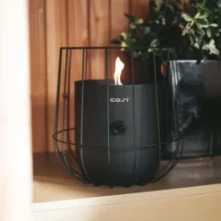 Cosi Cosiscoop Basket Gaslantaarn - Zwart -Oase Velda Winkel cosi cosiscoop basket gaslantaarn zwart3