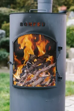 Bonfeu BonTino LP Tuinhaard - Zwart -Oase Velda Winkel dscf0486