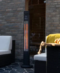 Eurom Q-Tower 2000 RCD Terrasverwarmer -Oase Velda Winkel eurom q tower 2000 rcd 2