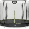EXIT TOYS Exit Silhouette InGround Trampoline Met Net - Ø 366 Cm - Zwart -Oase Velda Winkel exit